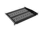 RP19-1U-350-001BK Półka rack 19" 1U 350mm czarna